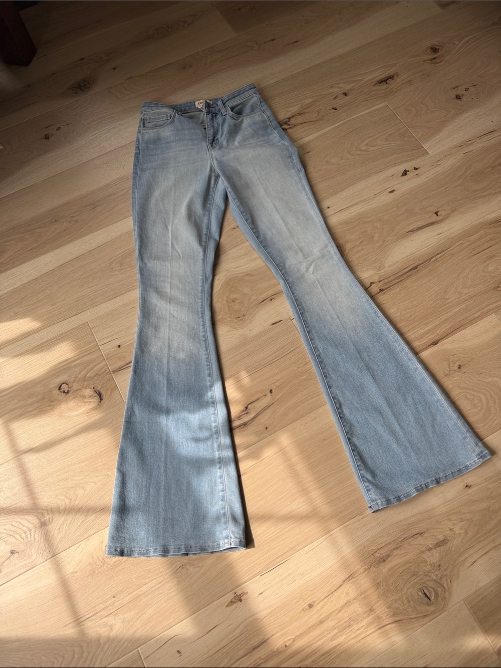 L'AGENCE Light Blue Flare Jeans